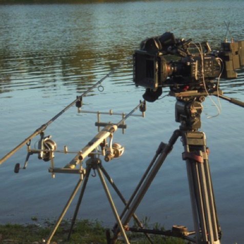The BBC filming Fishing Impossible with me in 2016 The BBC filming Fishing Impossible with me in 2016